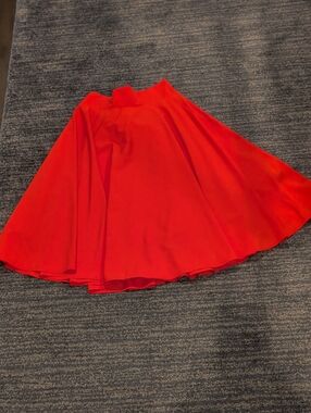 Choies Bright Red Circle Skirt